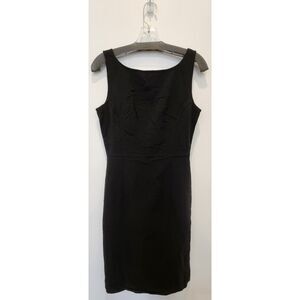 Express Black Sleeveless Boat Neck Sheath Dress - Size 5/6